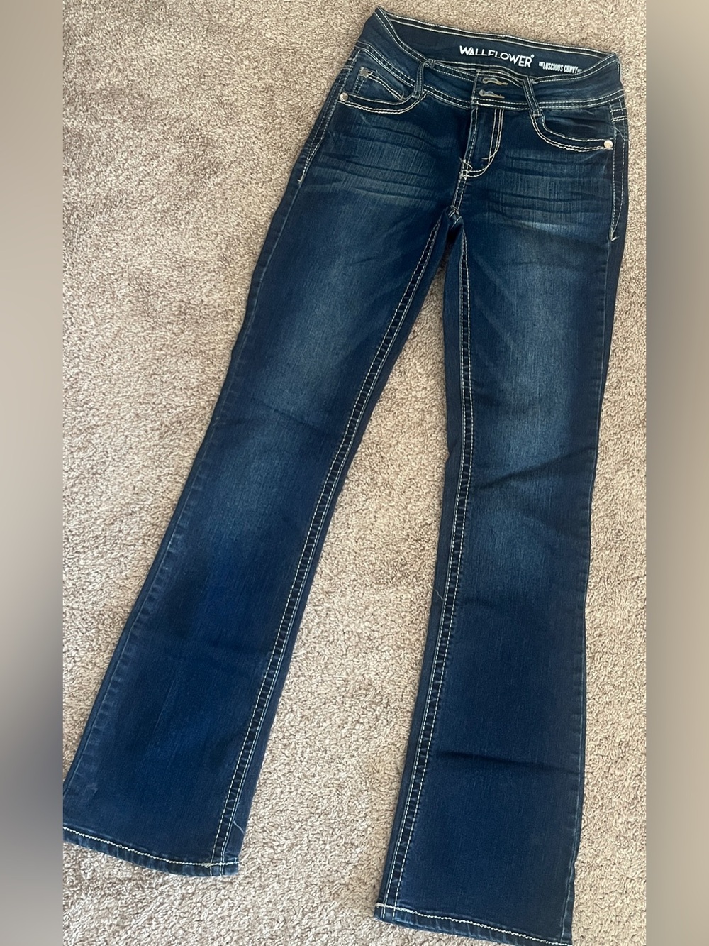 Dark Wash Women's Bootcut Jeans - Classic Denim